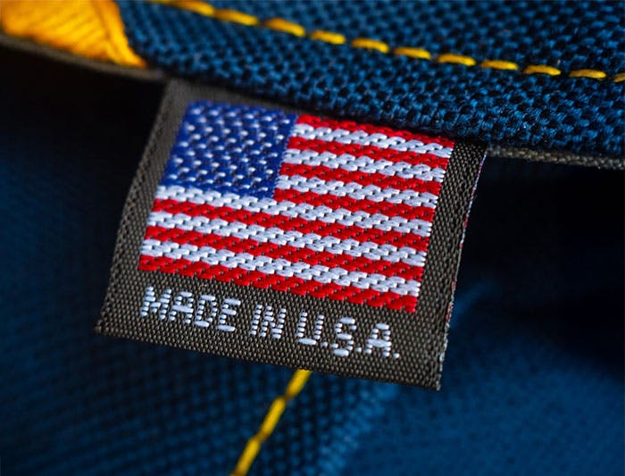 made in usa label