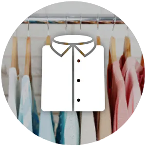 custom shirts on hangers