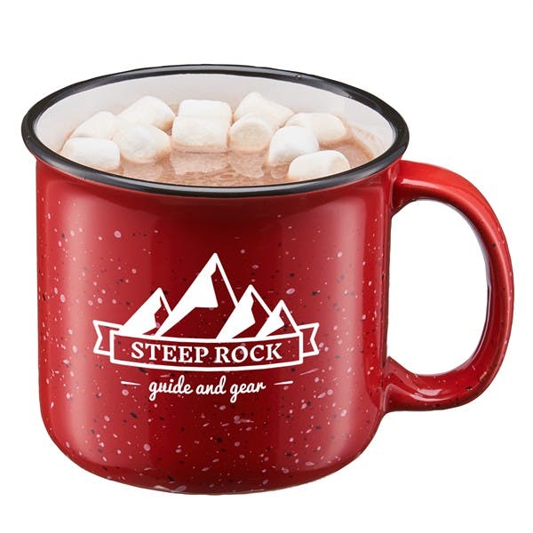 Mug with hot chocolate  marshmallows