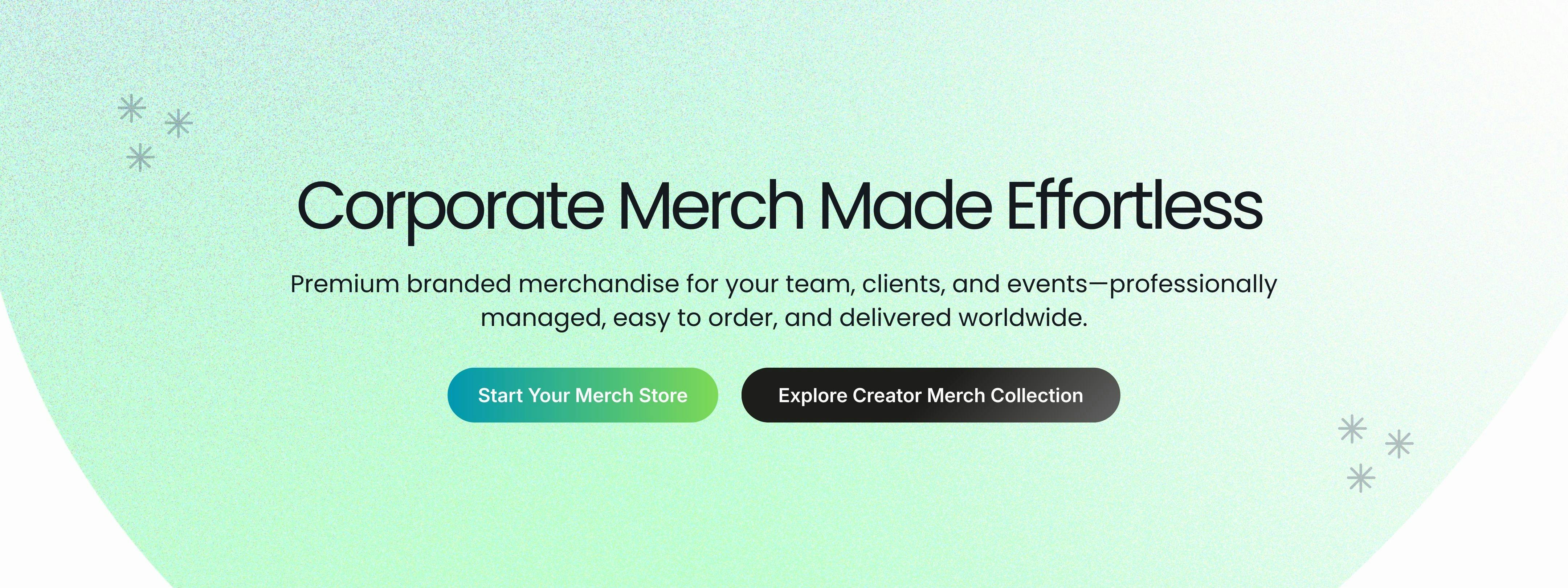 Corporate Merch Made Effortless 