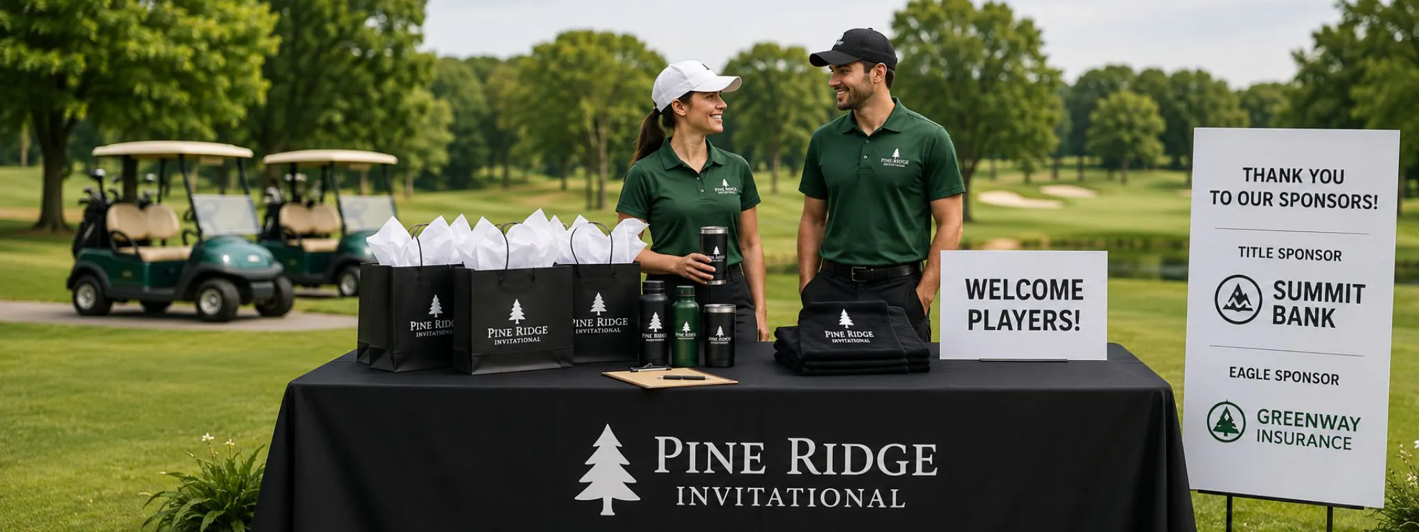 Golf Tournament Header