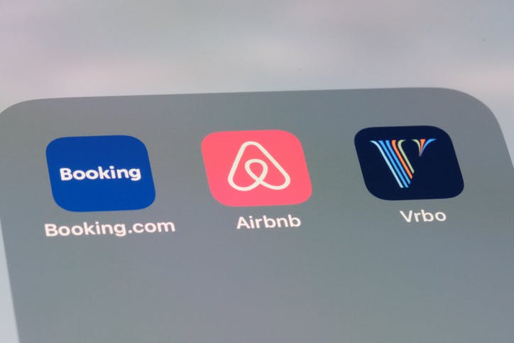 picture of buttons airbnb bookingcom vrbo