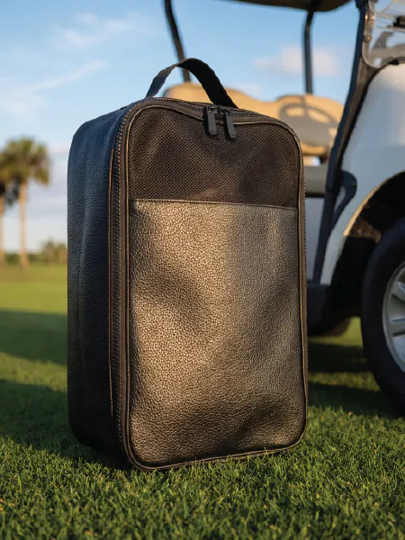 Black ravel bag for shoes