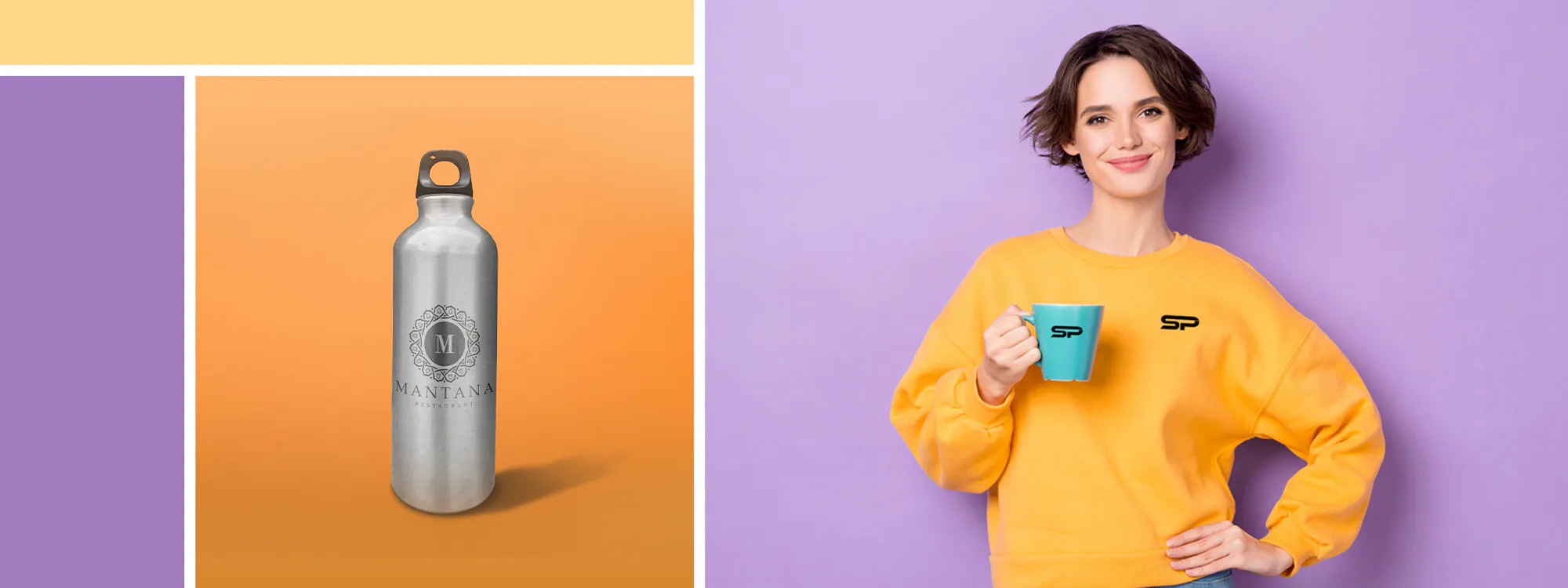 Mugs and water bottle