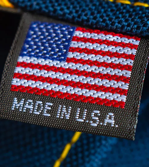 Patch with USA Flag