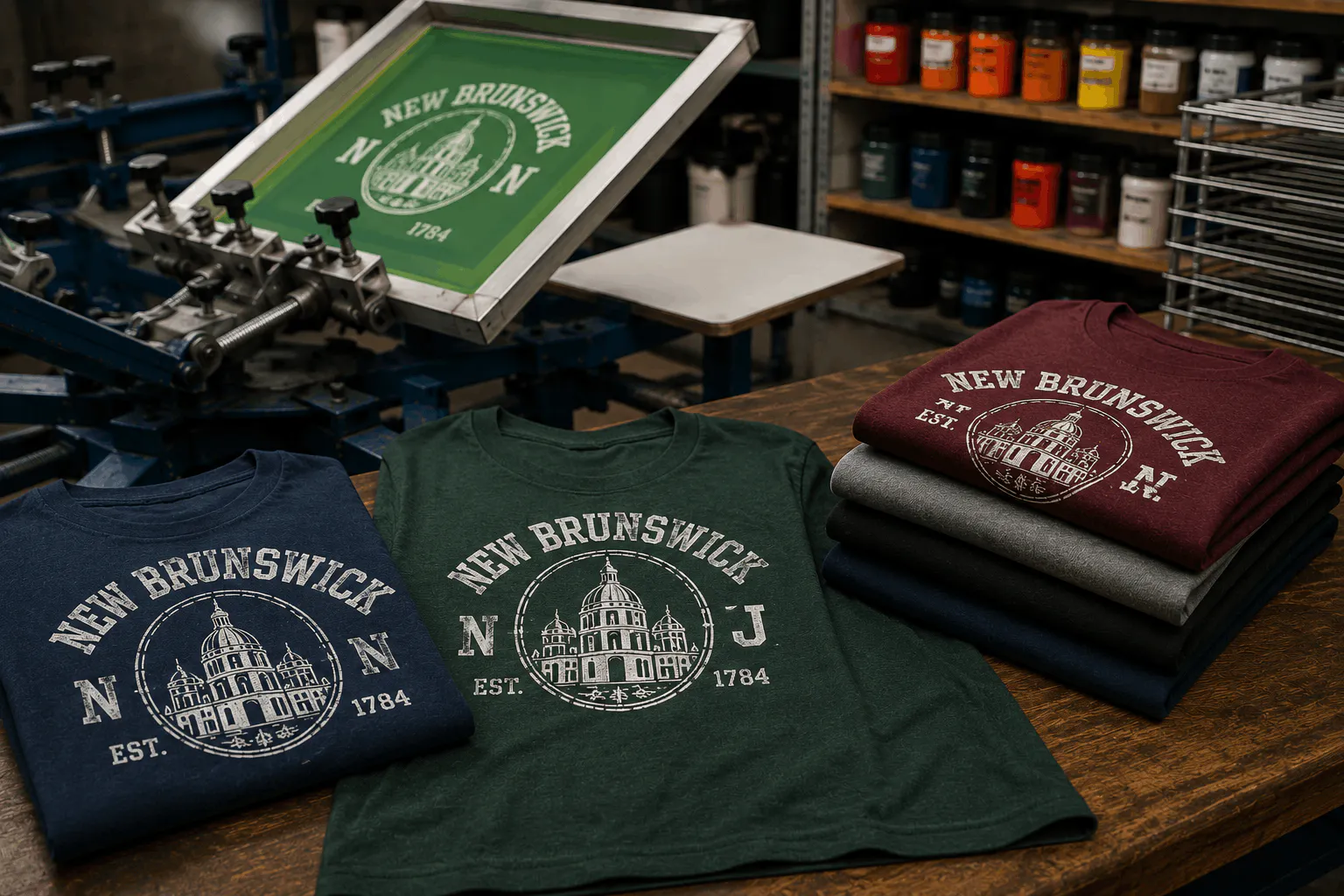 New Brunswick Screen Printing New Brunswick Custom Tshirts New Brunswick Custom Hoodies New Brunswick Business Apparel