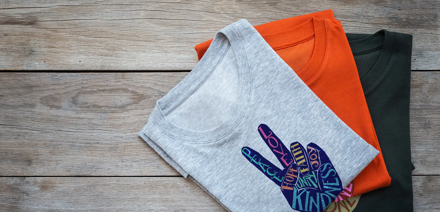 Three Folded TShirts