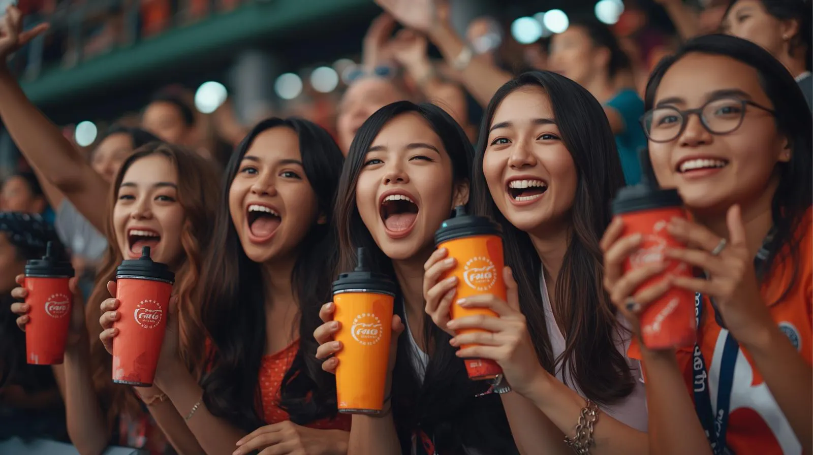 mom drinking coffee with daughter