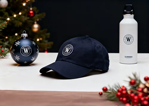 Seasonal promotional products for holidays and events including branded gifts and custom merchandise