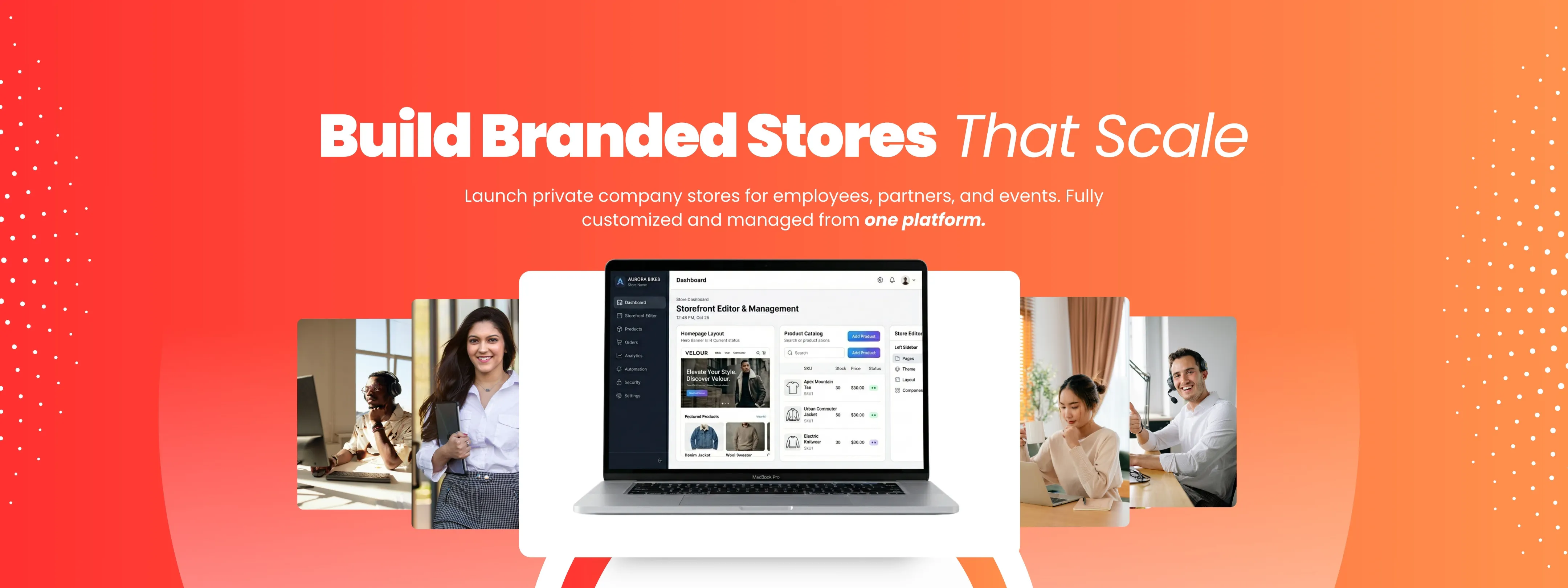 Build branded stores that scale
