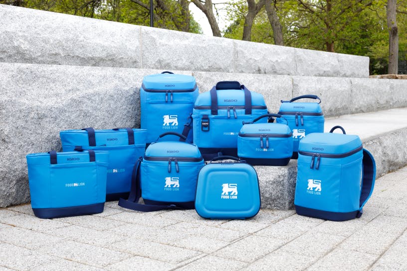 group of igloo coolers