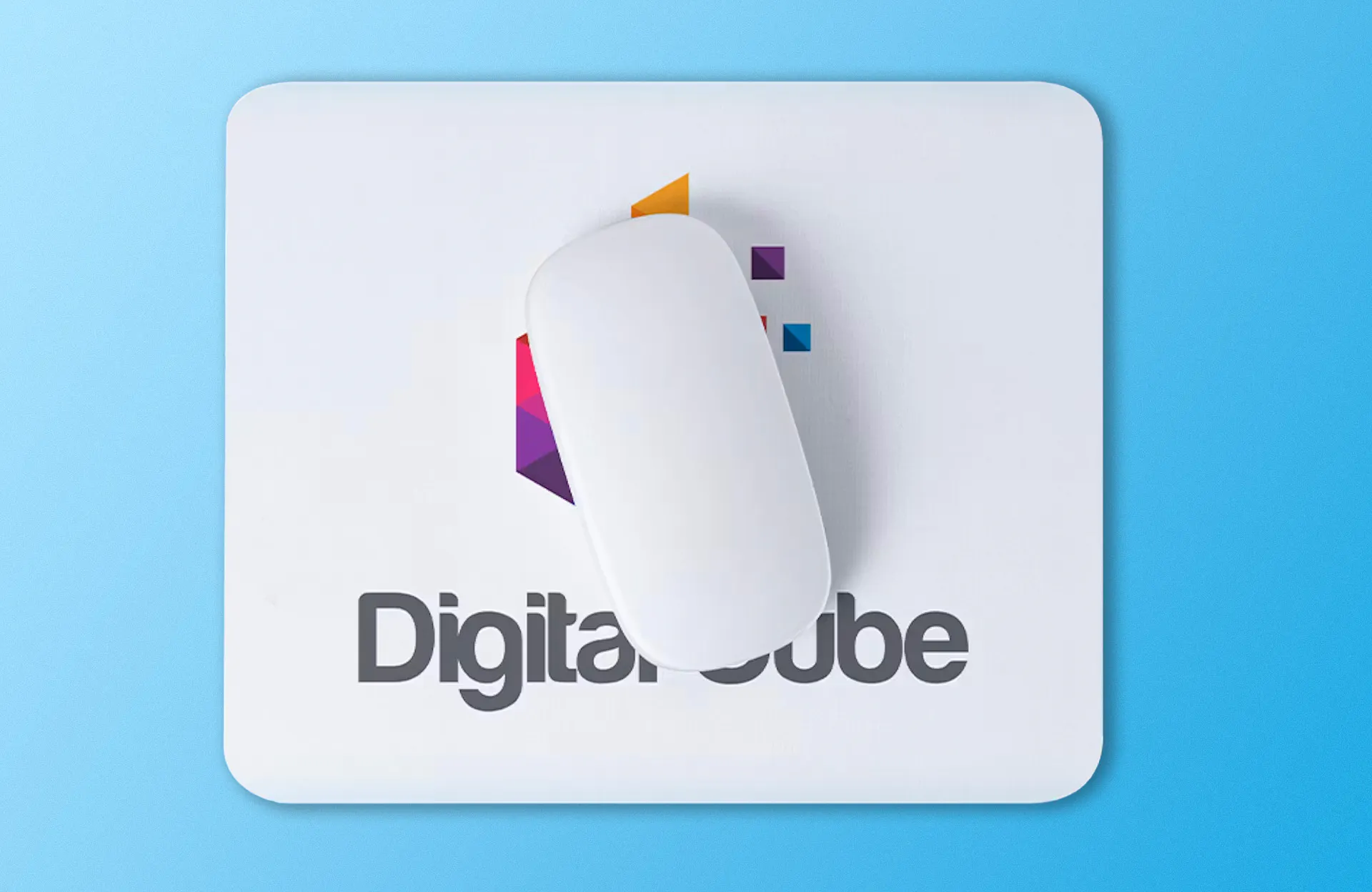 mouse on a mouse pad
