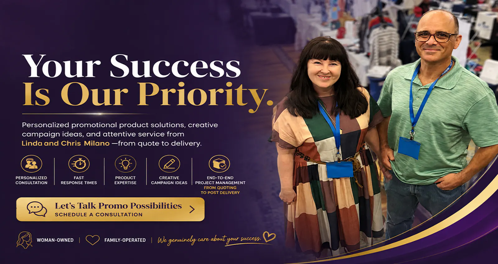 Your success is our priority.