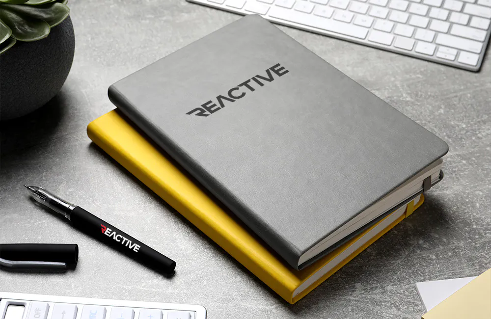 notebooks and pen