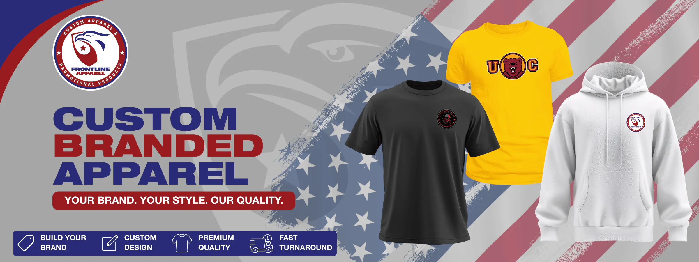 Custom Branded Apparel Banner-New