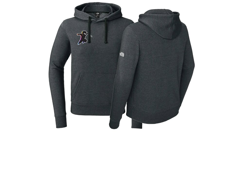 promotional custom black The North Face hoodie