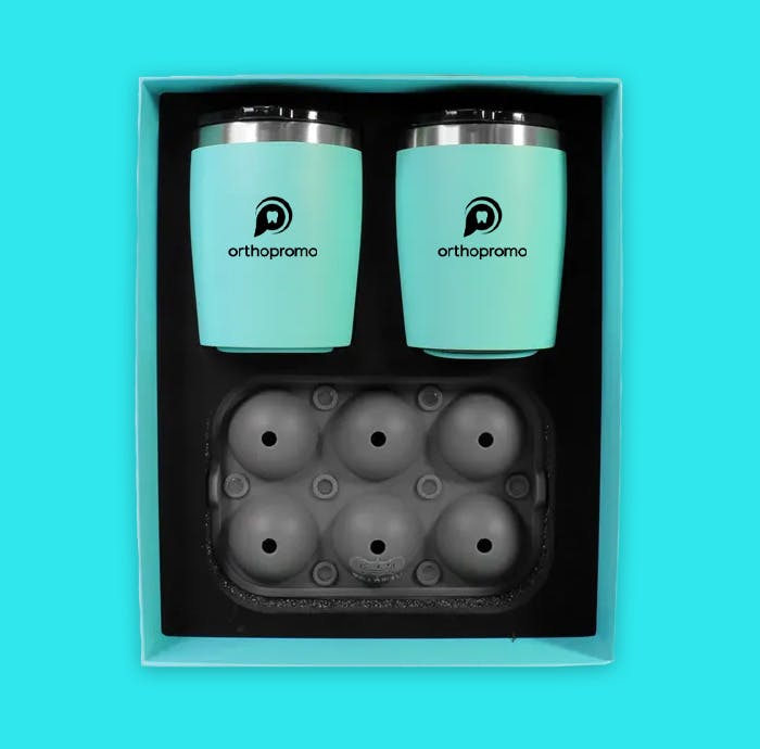 tumbler and ice mold gift