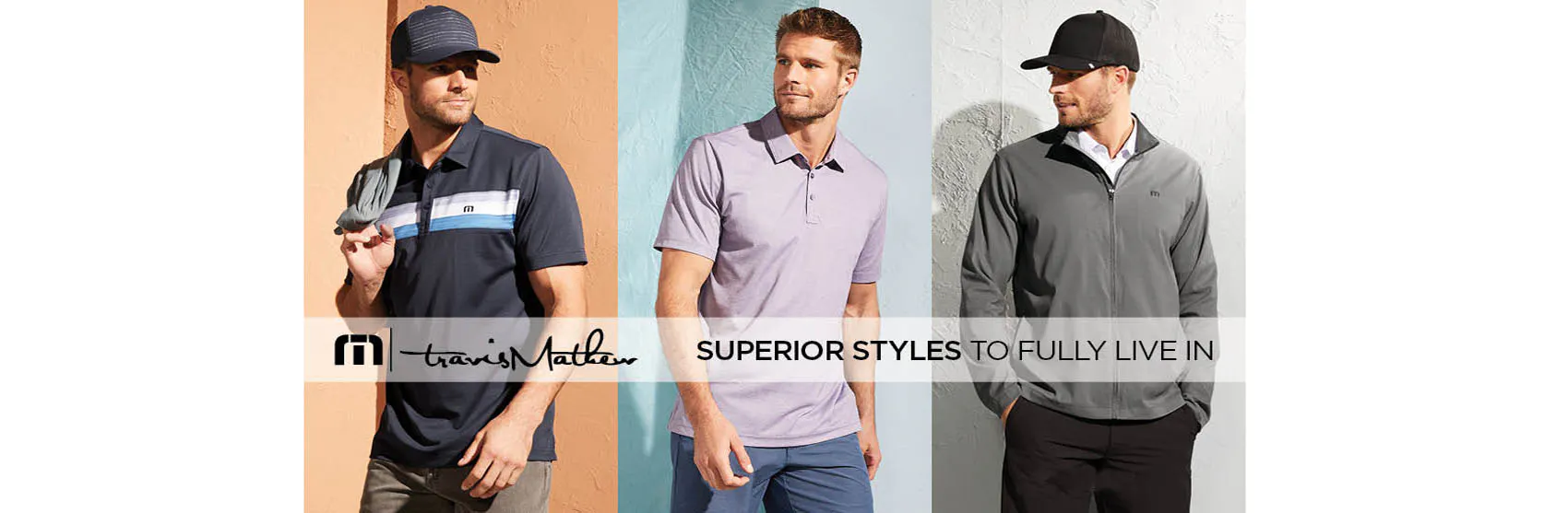 Couple in matching branded tshirts