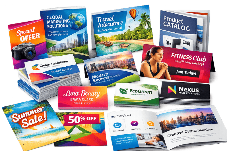 Full color marketing Material