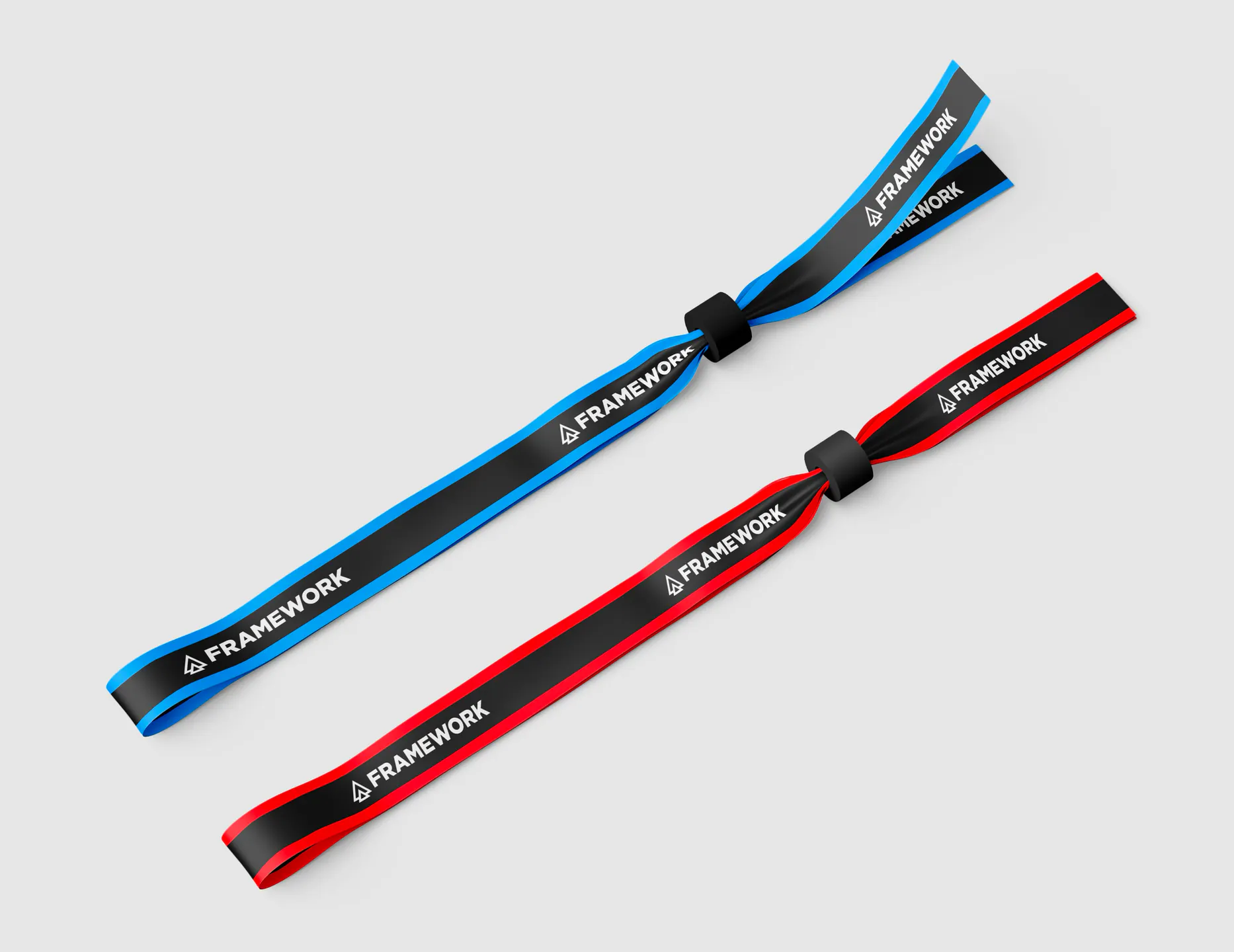 Custom event barrel lock wristbands for festivals and activations