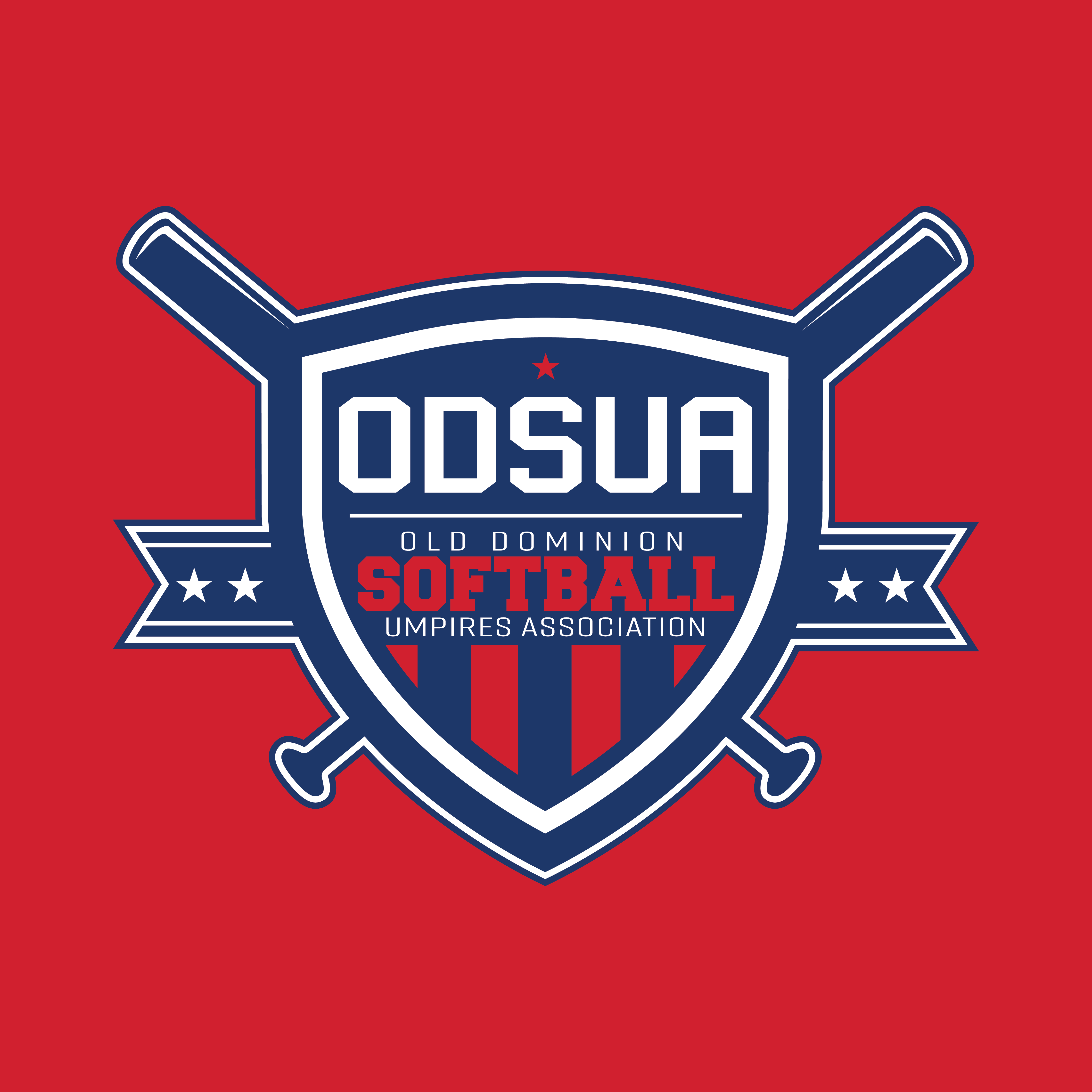 ODSUA softball logo