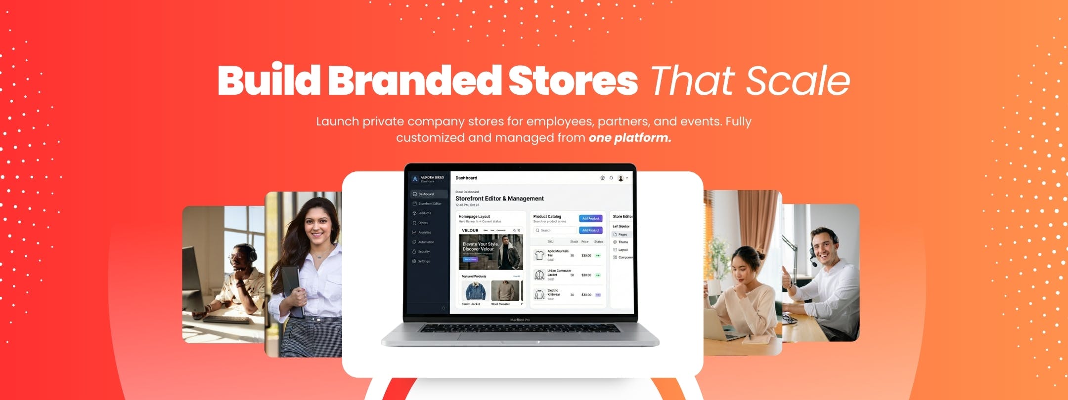 Build branded stores that scale