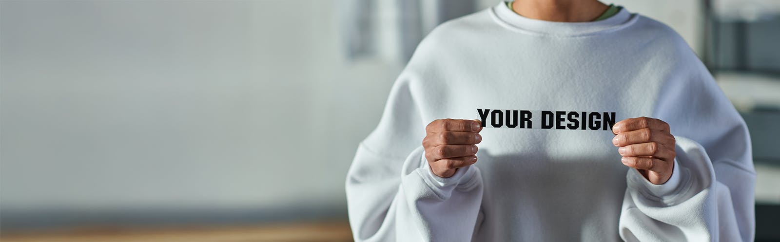 Your branding here sweatshirt