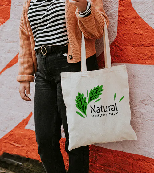 woman carrying a Tote Bag