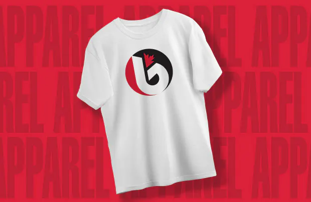 Custom branded apparel including tshirts hoodies and polos for business promotions