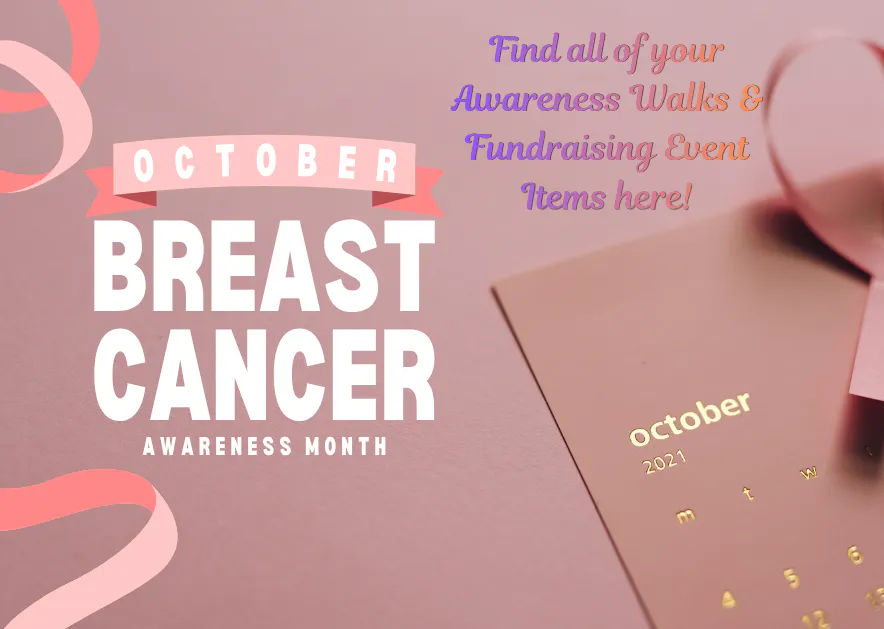 Find all of your Walk & Fundraising Event Items here!