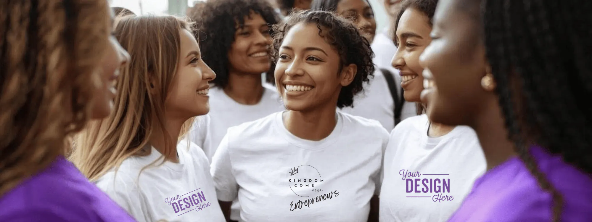 Friends in custom tshirts