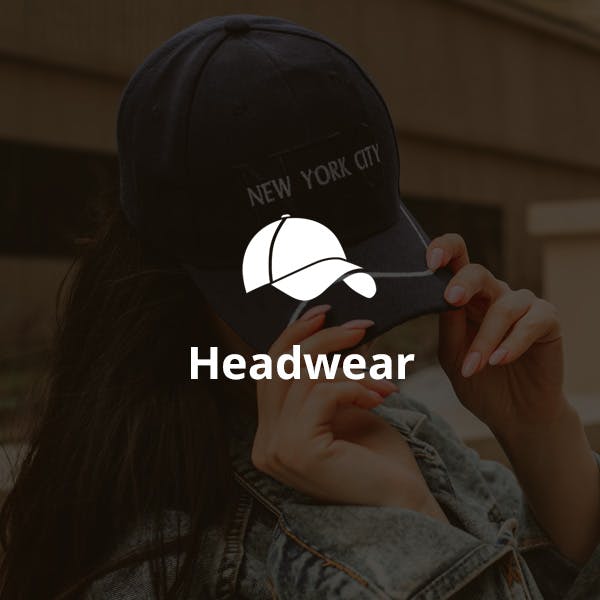 woman wearing custom ball cap