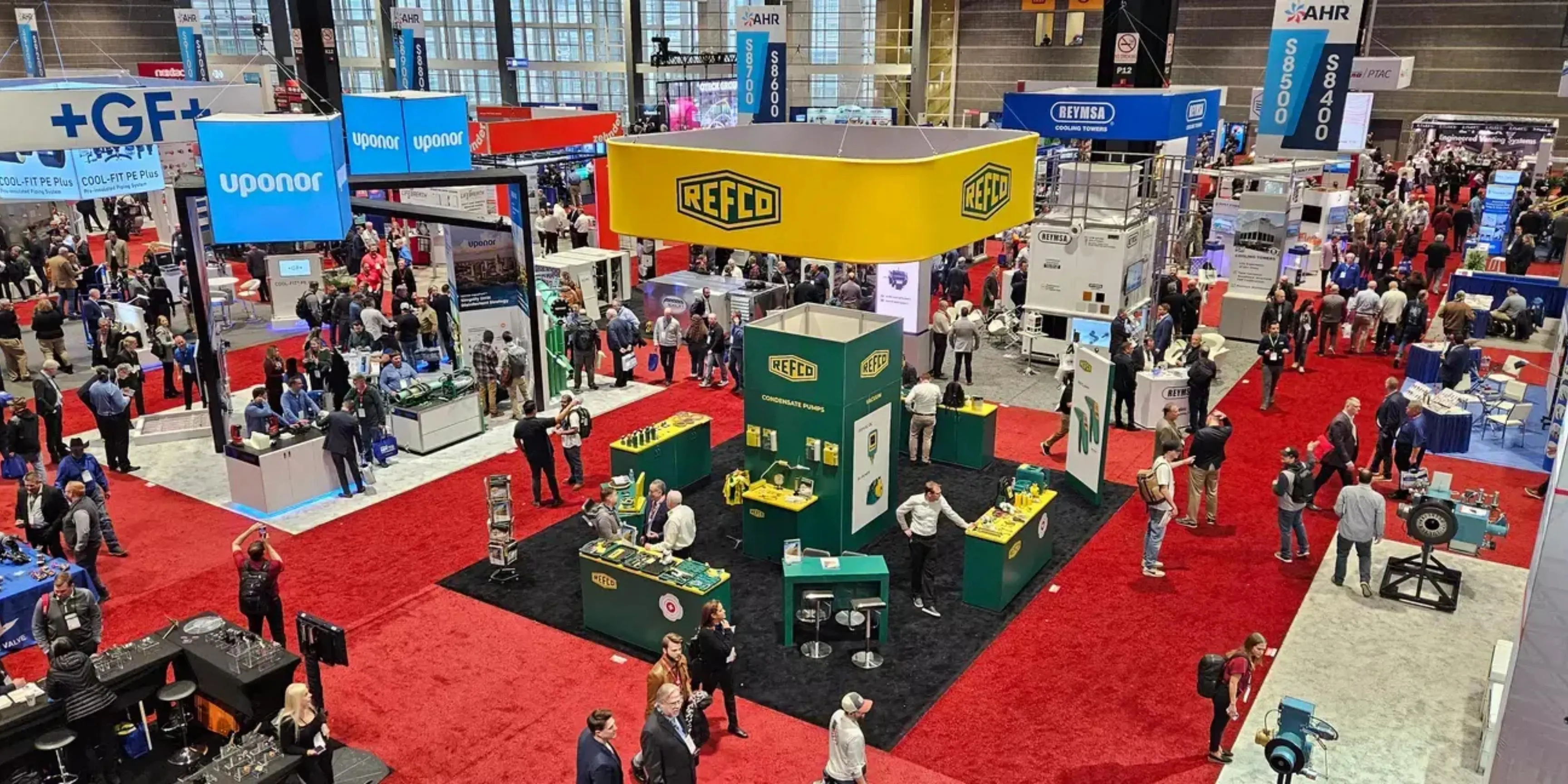 Trade Show Floor View