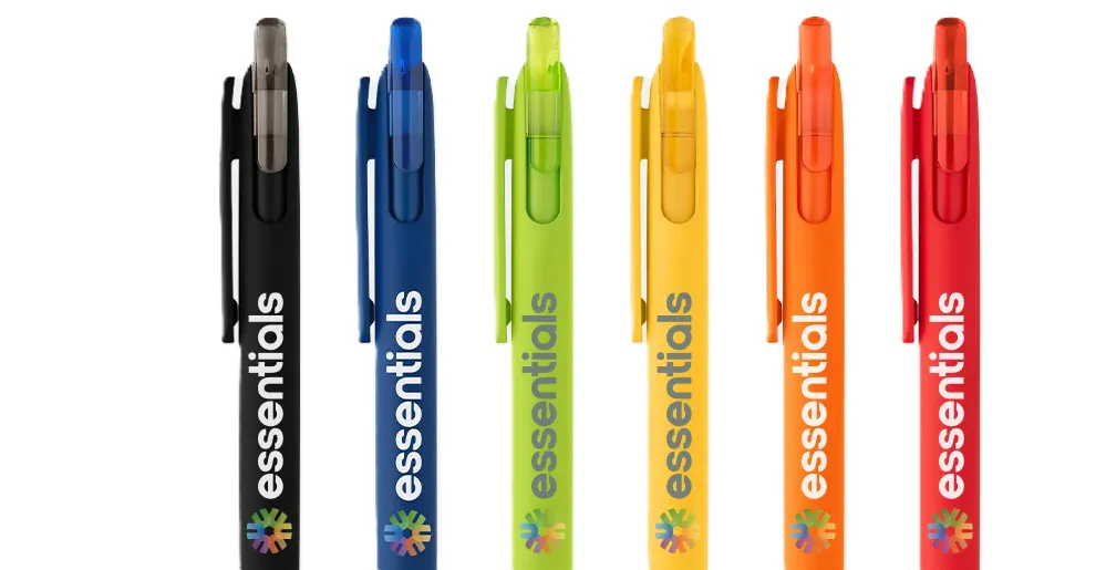 person writing with a black pen