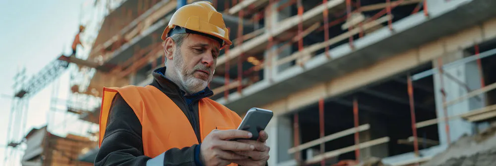 2 construction-site-inspection-with-mobile-phone-generative-ai