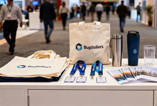 Promotional pros for events including branded giveaways for marketing and trade shows