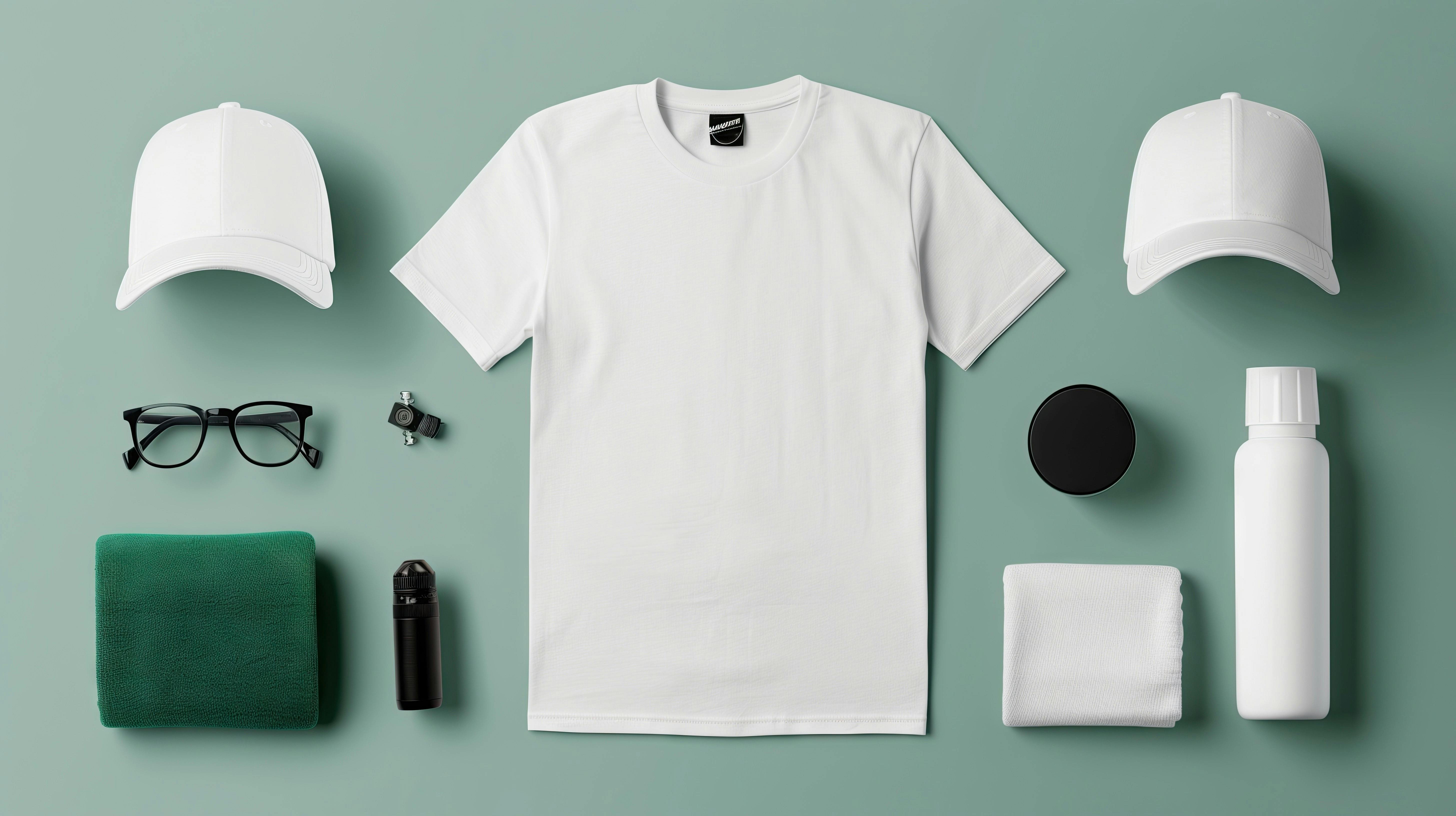 Blank shirt and had branded merchandise options