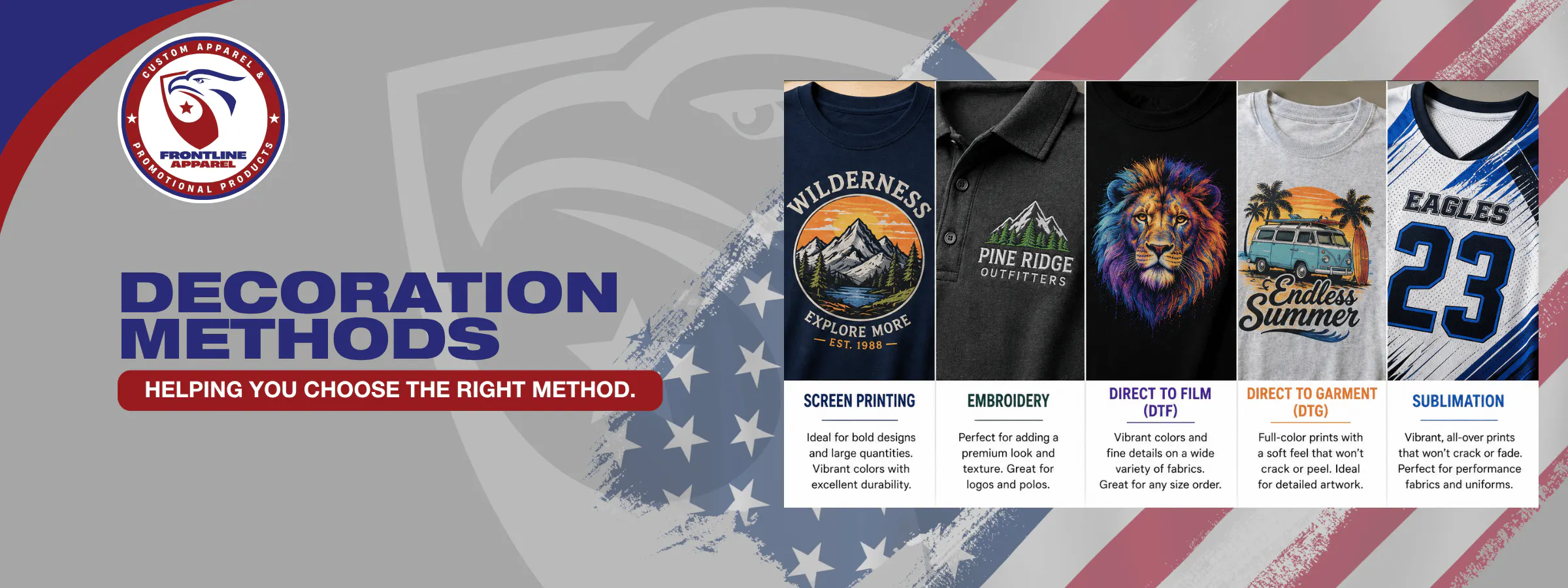 DECORATION METHODS BANNER
