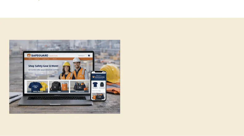 Safety and Construction Banner