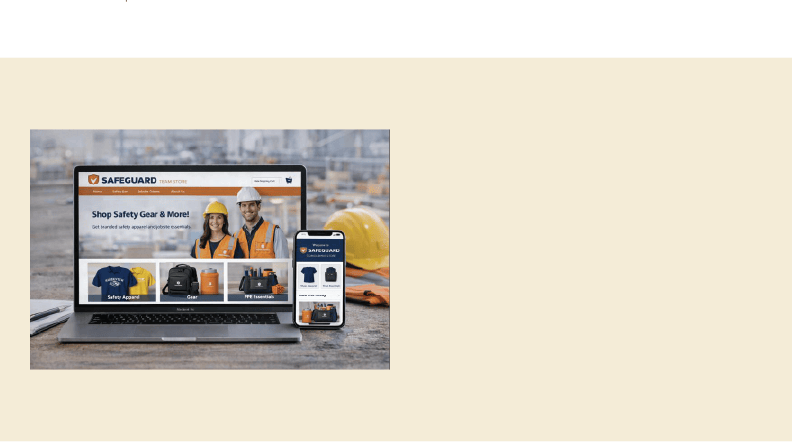 Safety and Construction Banner