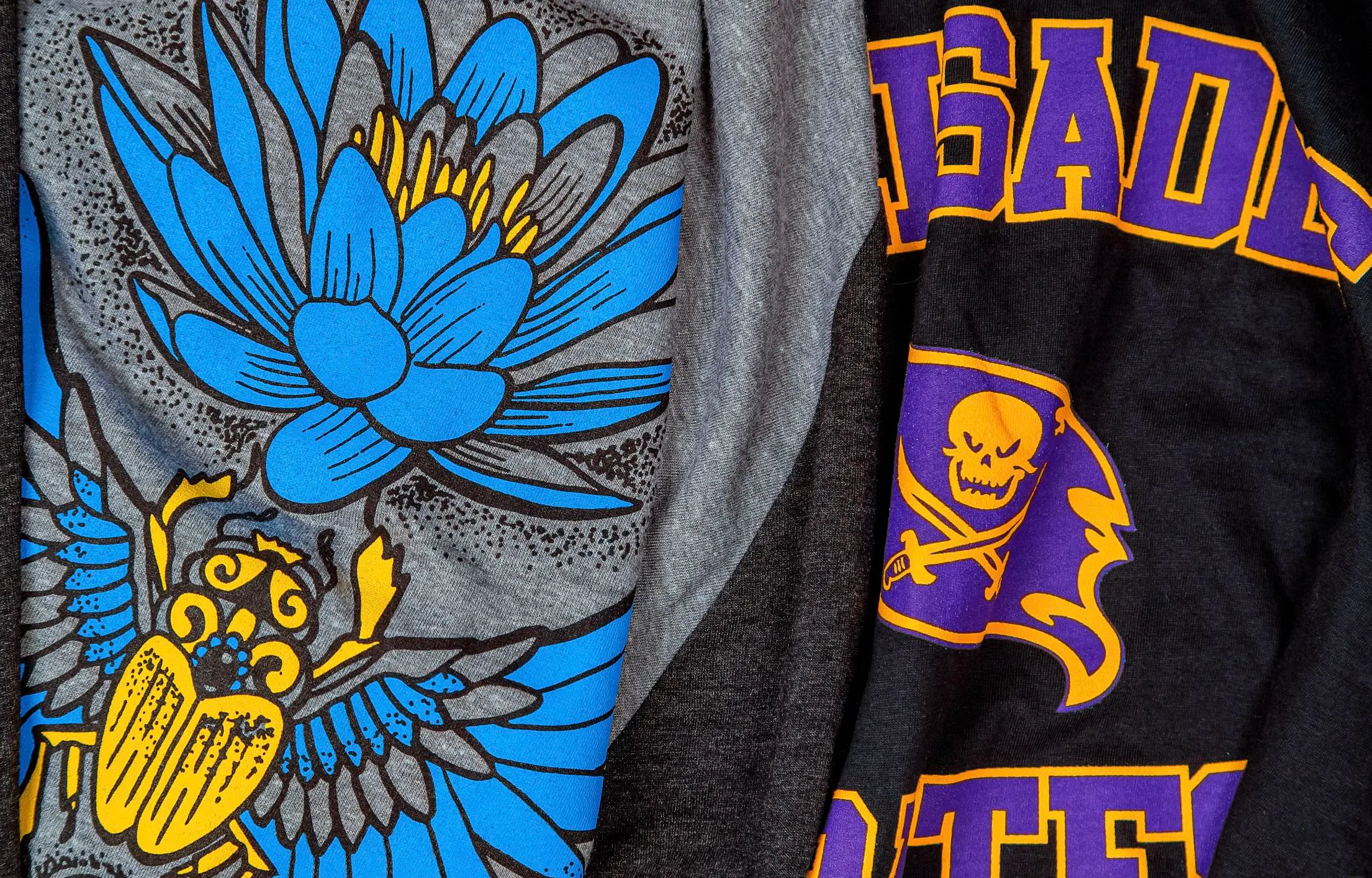 Photo of two shirts side by side