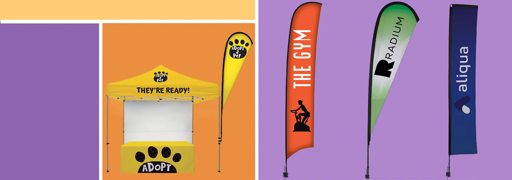 Feather Flags Banner