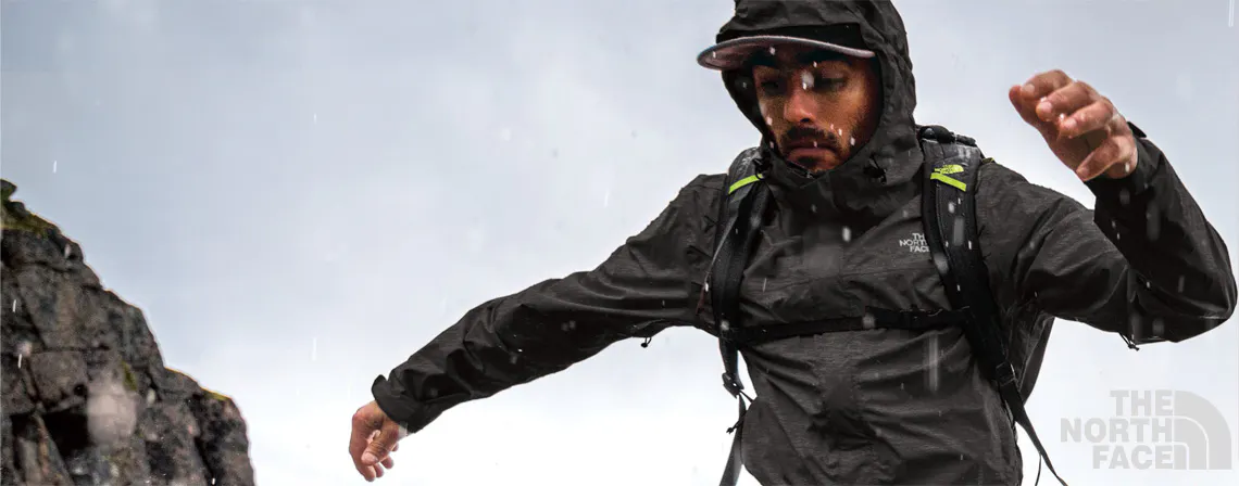 Man wearing The North Face