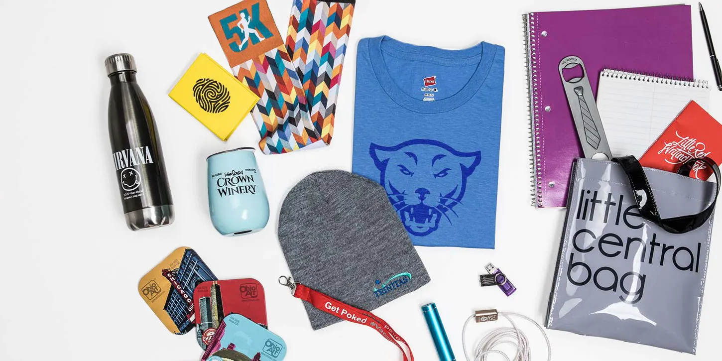 Promotional products and swag