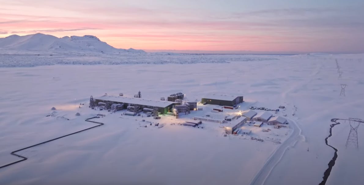 Mammoth Carbon Capture Plant in Iceland