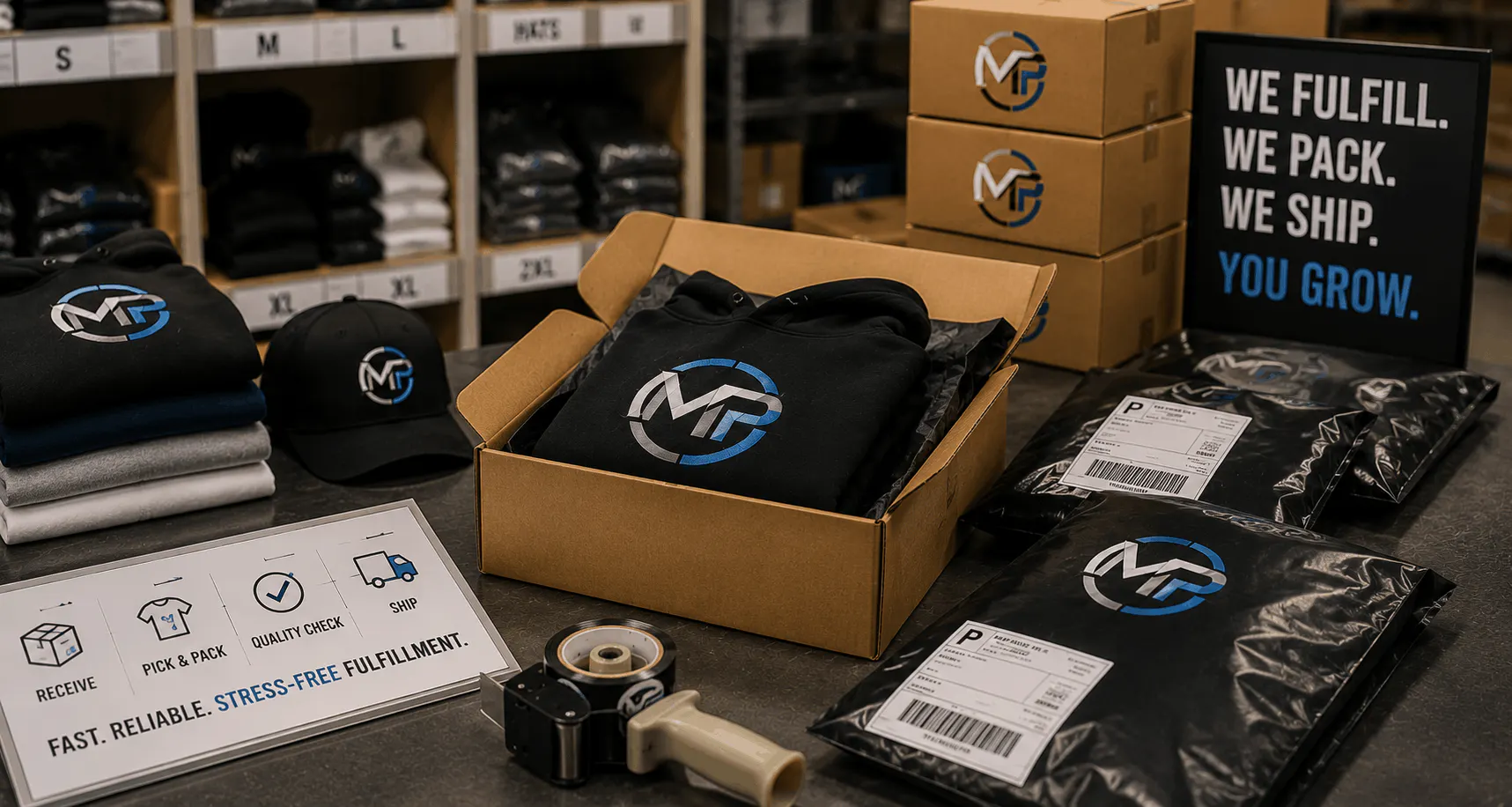merch shop in-a-box swag shop team store club ordering logistics