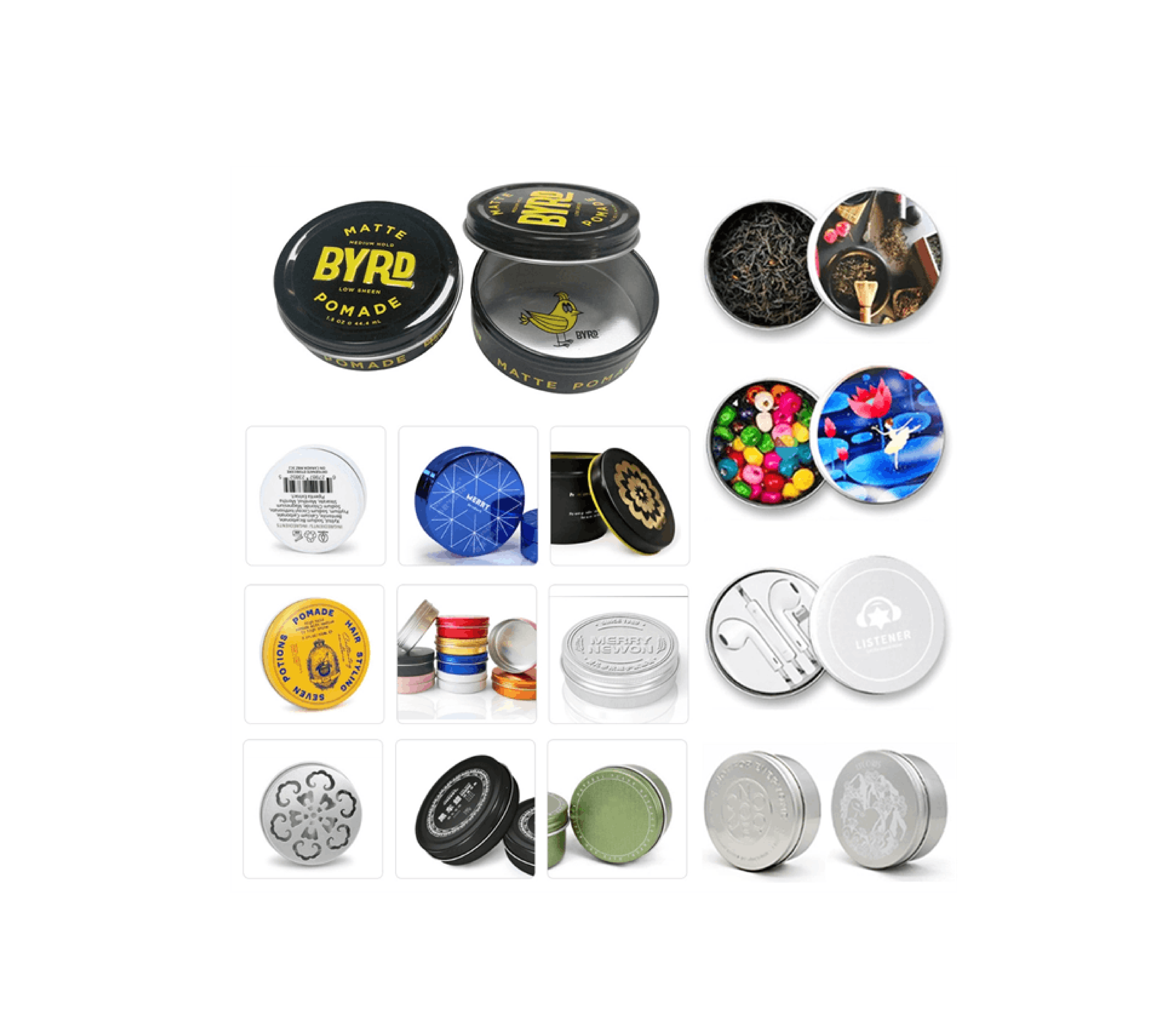 Bottles Jars  Tins