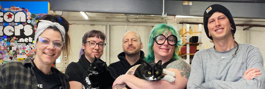 The Brick City Printing Crew