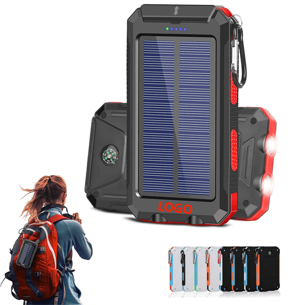 Solar mobile charging pack