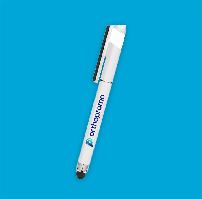 white pen